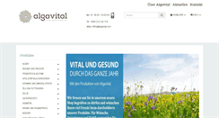 Desktop Screenshot of algavital.com